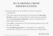 Russell Stuart, Norvig Peter, Artificial Intelligence: A Modern Approach, 1995 18 LEARNING FROM OBSERVATIONS A learning agent can be divided into four