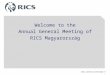 Www.joinricsineurope.eu Welcome to the Annual General Meeting of RICS Magyarország