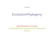 10/10/06 Evolution/Phylogeny Bioinformatics Course Computational Genomics & Proteomics (CGP)