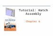 Tutorial: Hatch Assembly Chapter 6. Components Hinge Hatch Frame Pin INTRODUCTION TO SOLID MODELING USING SOLIDWORKS 2009