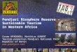 Pendjari Biosphere Reserve – Sustainable Tourism in Western Africa Cosme KPADONOU, Matthias KUNERT Tourism promotion Pendjari National Park Republic of