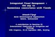Integrated Flood Management : the way to Harmonious coexistence with floods Avinash C Tyagi World Meteorological Organisation Geneve, Switzerland A contribution
