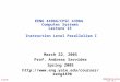 EENG449b/Savvides Lec 15.1 3/22/05 March 22, 2005 Prof. Andreas Savvides Spring 2005  EENG 449bG/CPSC 439bG Computer