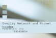 Overlay Network and Packet header Presenter: 曾家豪 695430054