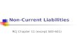 Non-Current Liabilities RCJ Chapter 11 (except 583-601)