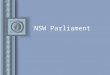 NSW Parliament. 1855 Constitution: clause 1 “….within the said Colony of New South Wales Her Majesty shall have Power, by and with the Advice and Consent