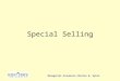 Managerial Economics-Charles W. Upton Special Selling