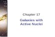 Galaxies with Active Nuclei Chapter 17. You can imagine galaxies rotating slowly and quietly making new stars as the eons pass, but the nuclei of some