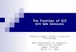 The Frontier of GIS GIS Web Services Nadine Alameh, Global Science & Technology Next Generation of Community Statistical Systems Tampa, Florida March 14,