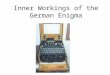 Inner Workings of the German Enigma. History of the Enigma The concept was invented by a German named Albert Scherbius in 1918 Scherbius tried to take