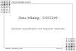 CSE5230 - Data Mining, 2002Lecture 9.1 Data Mining - CSE5230 Bayesian Classification and Bayesian Networks CSE5230/DMS/2002/9