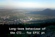EPIC Calibration Meeting, ESAC K. Dennerl, 2005 October 04 CTI.. update for EPIC pn Long-term behaviour of the CTI.. for EPIC pn