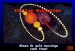 8B Stellar Evolution Where do gold earrings come from?