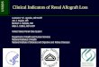 USRDS Clinical Indicators of Renal Allograft Loss Lawrence Y.C. Agodoa, MD FACP Jon J. Snyder, MS Bertram L. Kasiske, MD Allan J. Collins, MD FACP United