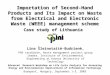 Importation of Second-Hand Products and Its Impact on Waste from Electrical and Electronic Waste (WEEE) management scheme Case study of Lithuania Lina