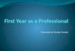 Presented by Dennis Granlie. Define professionalism Characterize your own professionalism List five adjectives that friends or colleagues would use to