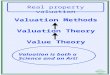 SWEDESURVEY Real property valuation Valuation is both a Science and an Art! Valuation Methods Valuation Theory Value Theory