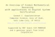 An Overview of Formal Mathematical Reasoning with applications to Digital System Verification Ganesh C. Gopalakrishnan Computer Science, Univ of Utah,