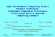 University at Albany State University of NY 042105-lrm-1 lrm 6/21/15 CCI & CNE High Performance Computing from a General Formalism: Conformal Computing