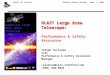 GLAST LAT ProjectMonthly Status Review – Sept. 1, 2005 GLAST Large Area Telescope: Performance & Safety Assurance Joseph Cullinan SLAC Performance & Safety