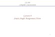 1 CS 201 Compiler Construction Lecture 9 Static Single Assignment Form