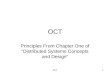 OCT1 Principles From Chapter One of “Distributed Systems Concepts and Design”