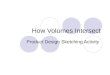How Volumes Intersect Product Design Sketching Activity