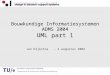 Bouwkundige Informatiesystemen ADMS 2004 UML part 1 Jan Dijkstra - 2 augustus 2004