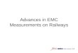 Advances in EMC Measurements on Railways. Origins of EMI in Railways