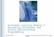 Extended Learning Module C Designing Databases and Entity- Relationship Diagramming Copyright © 2010 by the McGraw-Hill Companies, Inc. All rights reserved