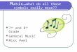 Music… what do all those symbols really mean?? 7 th and 8 th Grade General Music Miss Peel