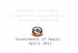 Government of Nepal April 2011. WHY DO WE NEED GUIDELINES Compared to other countries/cities in the world, Nepal lies –Flood disaster -31 st position