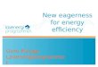 New eagerness for energy efficiency Guro Hauge, Lavenergiprogrammet