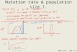 OEB 192 – 08.11.03 Mutation rate & population size I