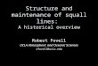 Structure and maintenance of squall lines: A historical overview Robert Fovell UCLA Atmospheric and Oceanic Sciences rfovell@ucla.edu