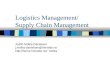 Logistics Management/ Supply Chain Management Judith Molka-Danielsen j.molka-danielsen@himolde.no molka