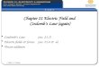 Chapter 21 Electric Field and Coulomb’s Law (again) Coulomb’s Law (sec. 21.3) Electric fields & forces (sec. 21.4 & -6) Vector addition C 2009 J. F. Becker