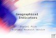 Geographical Indicators Daniel Pick Economic Research Service