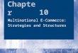 Chapter Copyright© 2007 Thomson Learning All rights reserved 10 Multinational E-Commerce: Strategies and Structures Multinational E-Commerce: Strategies