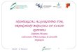 AIC05 - S. Mocanu 1 NUMERICAL ALGORITHMS FOR TRANSIENT ANALYSIS OF FLUID QUEUES Stéphane Mocanu Laboratoire d’Automatique de Grenoble FRANCE