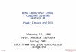 EENG449b/Savvides Lec 10.1 2/17/05 February 17, 2005 Prof. Andreas Savvides Spring 2005  EENG 449bG/CPSC 439bG