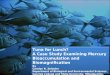 Tuna for Lunch? A Case Study Examining Mercury Bioaccumulation and Biomagnification By Caralyn B. Zehnder Department of Biological and Environmental Sciences