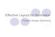 Effective Layout for Illustration Product Design Sketching