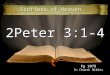 2Peter 3:1-4 Pg 1079 In Church Bibles Scoffers of Heaven
