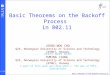 1/15 Basic Theorems on the Backoff Process in 802.11 JEONG-WOO CHO Q2S, Norwegian University of Science and Technology (NTNU), Norway Joint work with YUMING