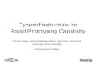 Cyberinfrastructure for Rapid Prototyping Capability Tomasz Haupt, Anand Kalyanasundaram, Igor Zhuk, Vamsi Goli Mississippi State University GeoResouces