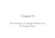 Chapter 8 The Foreign- Exchange Market and Exchange Rates