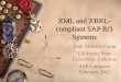 XML and XBRL- compliant SAP R/3 Systems Paul Sheldon Foote California State University, Fullerton SAP Congress, February 2001