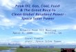 April 30,2004Space Solar Power Workshop1 Peak Oil, Gas, Coal, Food & The Great Race to Clean Global Baseload Power - Space Solar Power Atlanta Peak Oil