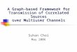 A Graph-based Framework for Transmission of Correlated Sources over Multiuser Channels Suhan Choi May 2006